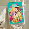 DIY Diamond Painting Beautiful Princesses Cross Stitch Kit Mosaic Art Diamond Painting Full Circle Diamond Home Decoration