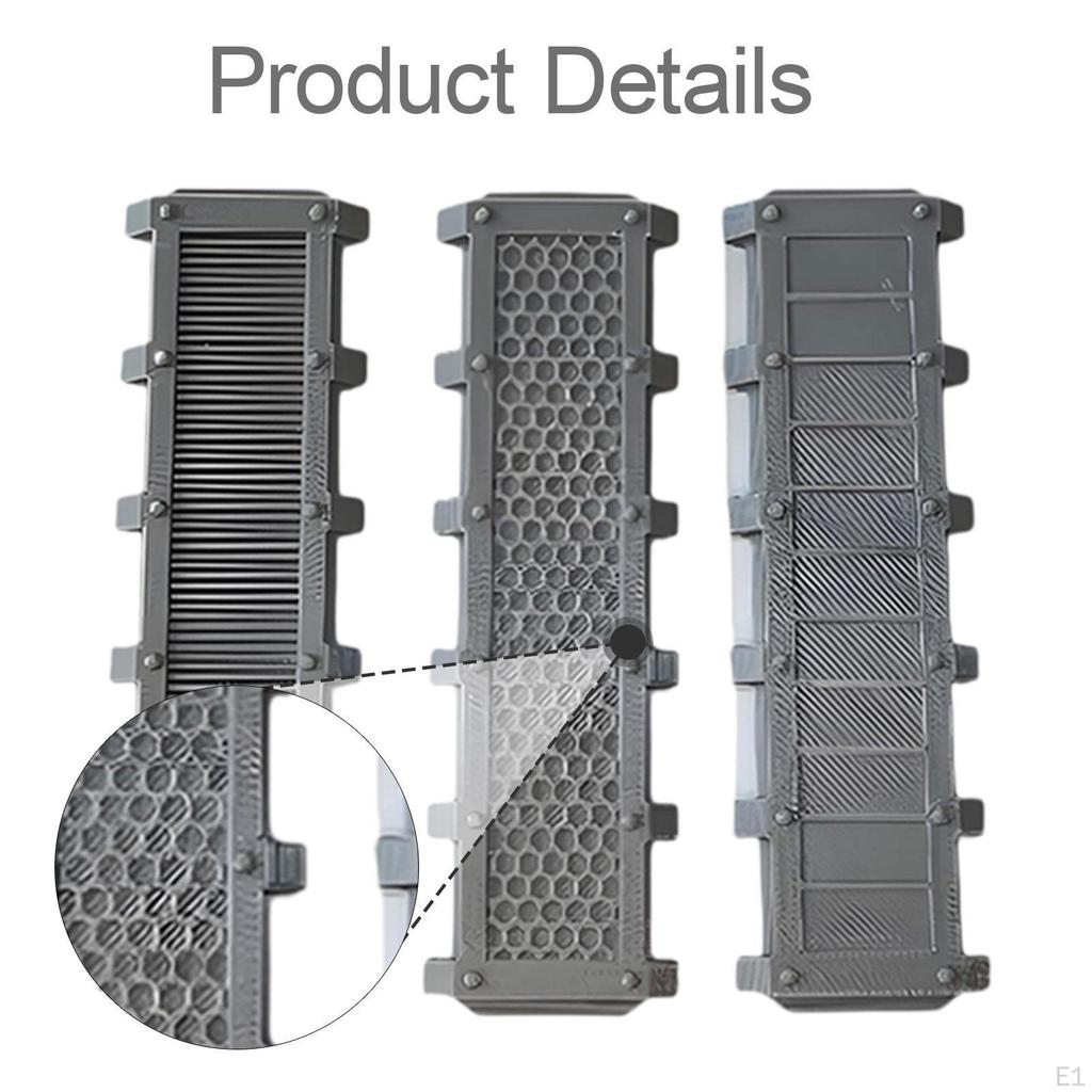 3x Connecting Hill Gifts Scenery Multifunctional Miniature Battlefield Model