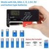 Battery Tester - Universal - Digital - Compact - Precise - Easy To Use