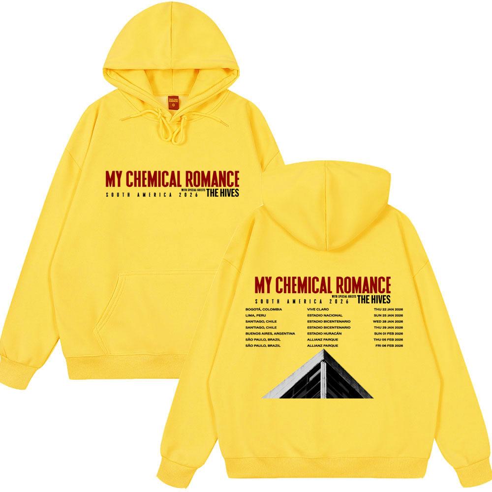My Chemical Romance men's hoodie spring/autumn oversized sweatshirt Rock Emo Classic style versatile streetwear