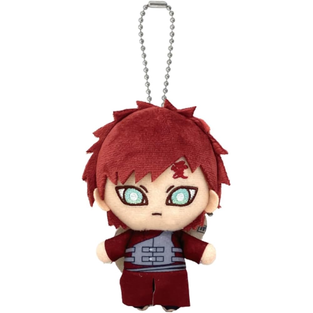 Bandai Namco Nui Naruto Shippuden Gaara Ball Chain Mascot Keychain