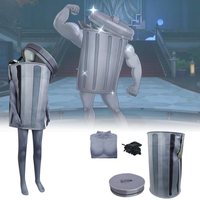 Quirky Manluoren Bungo Stray Dogs Cosplay Costume Starry Sky Railroad Trash Can King Next Bucket Game Theme Clothing