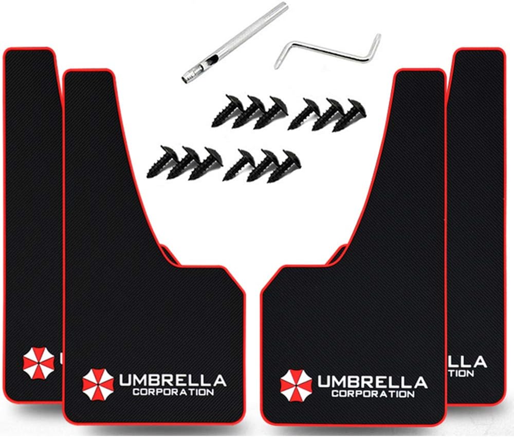 4 шт. Универсальные резиновые брызговики для автомобиля, передние и задние