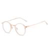 0 -0.5 -0.75 Bis -6.0 Rund Blaulichtblockierend Student Fertige Myopiebrille Damen Herren Klares Glas Korrektionsbrillen
