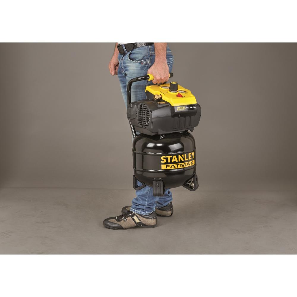 Oil-Free Vertical Compressor Fatmax 24L 10 Bar 1.5Hp - N/A Stf503