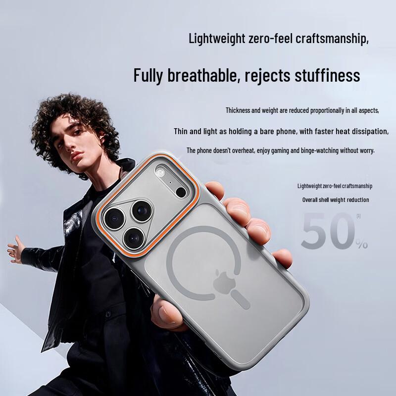 SHIYONG Magsafe Skin-Feel Matte Phone Case for iPhone 17/18 Series