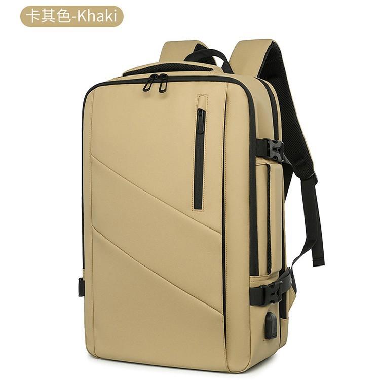 Schoolbag Large Capacity Backpack Men's Multifunctional Business Computer Backpack Leisure Travel Expandable Backpack