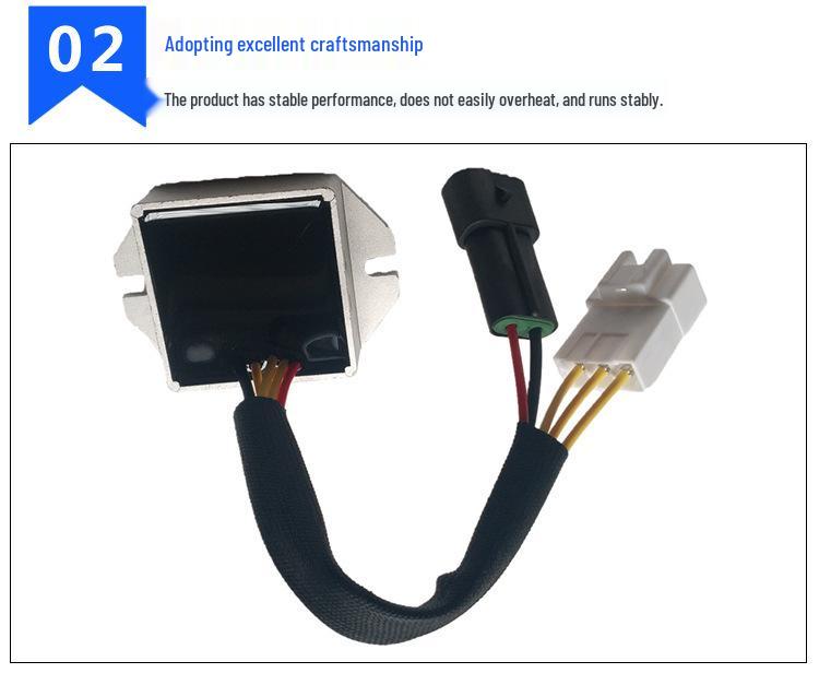 Gleichrichter für Ski-Doo Touring 380F/500F/500, Teilenummer 515175546/0630-255