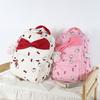 Cartable version coréenne style ins sac à dos simple design de niche féminin pois doux nœud polyvalent étudiant sac à dos léger pour l'école