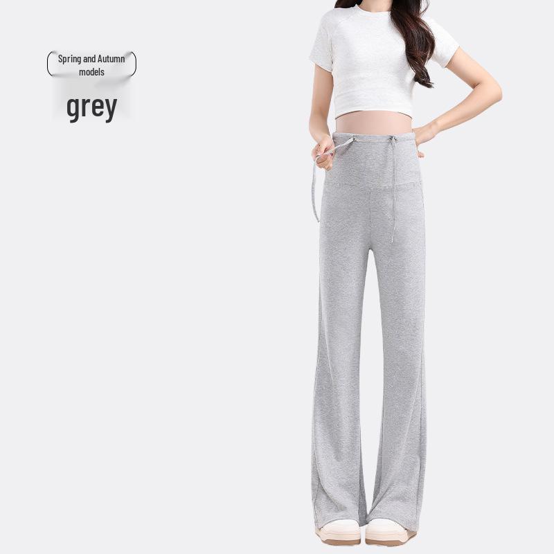 

New Spring-Autumn Maternity Pants: Non-Constricting Belly, Slight Flare, Ideal Base Layer for Early Pregnancy M (suitable for 80-110 jins)