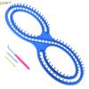 DIY Plastic Scarf & Sock Weaver Tool - 8-Shaped (DY047)