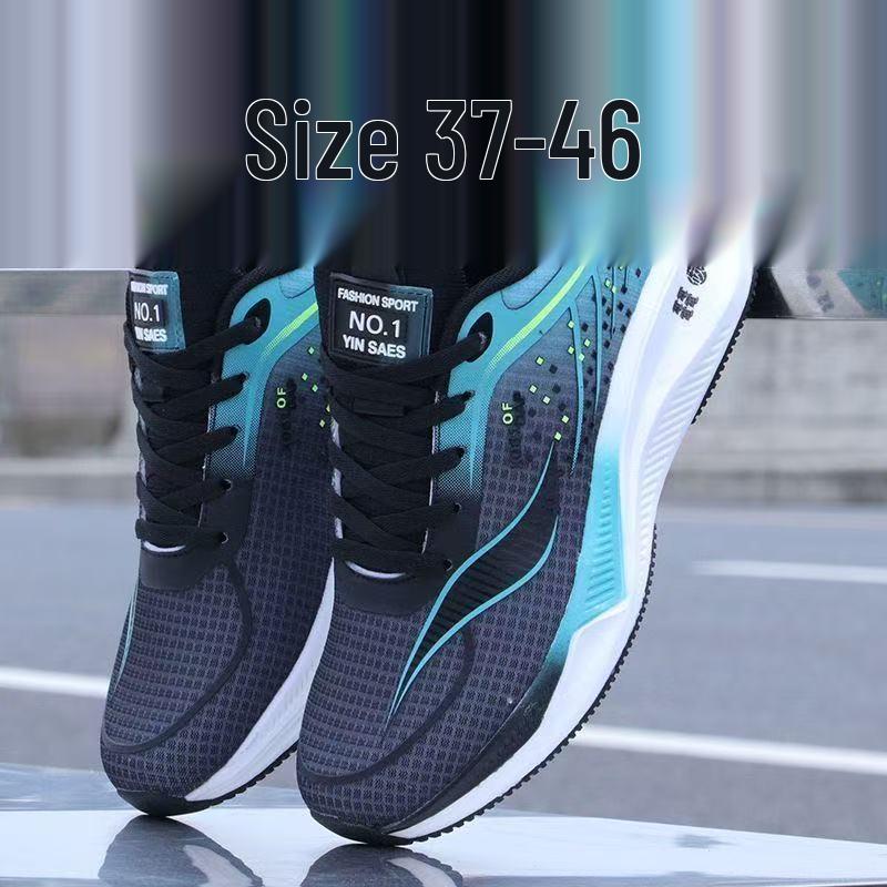 

Новые мужские легкие дышащие кроссовки для бега из сетки с мягкой подошвой - Модные и универсальные для путешествий 40
