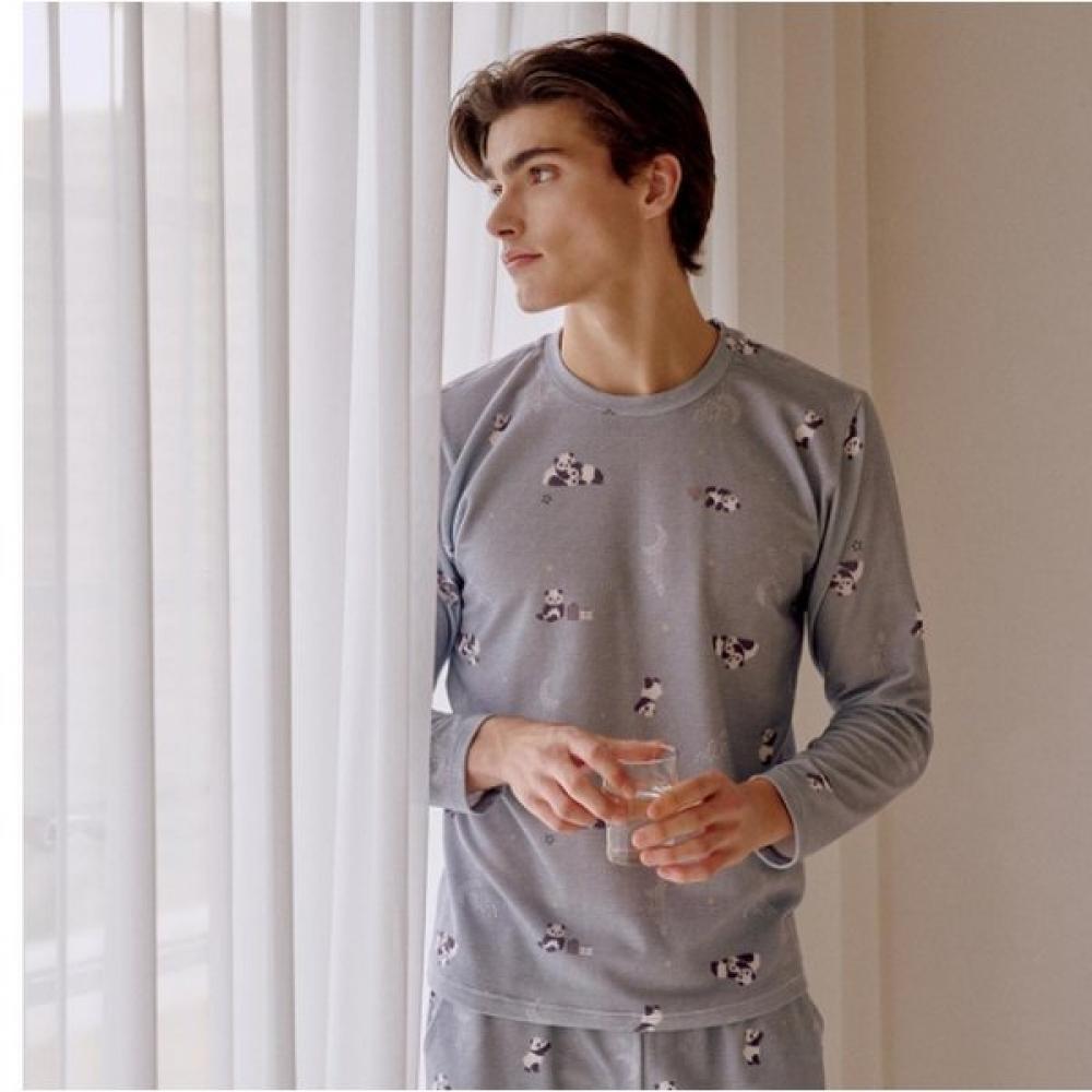 VenuS PolyeSter Fleece Panda Print Men S Top Vev3893m navy/110