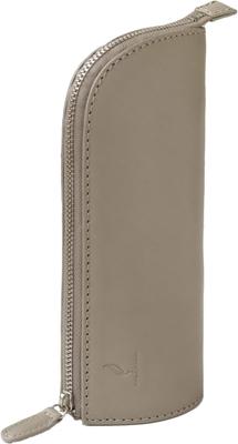 Pen Pen Pen Genuine Leather [mieno] Case, Storage, Holder, Freestanding, Cowhide, Leather, (taupe)