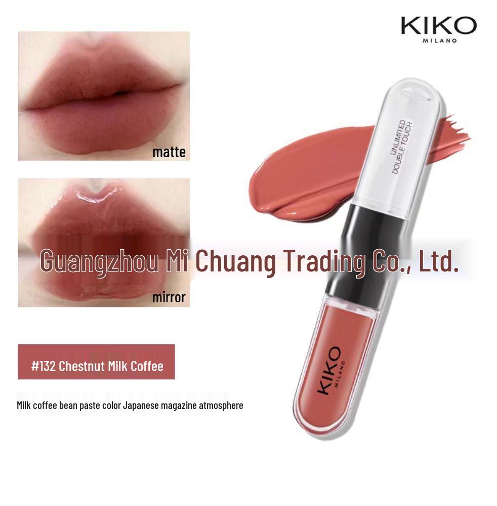 KIO 3D Lip Gloss: Single-Head 17 Lip Glaze, 19 Tint, High-Quality Watery Shine Lipstick