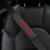 Top Leather Material Automotive Seat Belt Cover Shoulder Protector For Dodge SRT Logo Accessories ZZ9