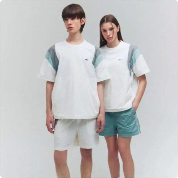 Fila LighTweighT STreTch Color Block ShorT Sleeve T shirT Fs2rsg2106x