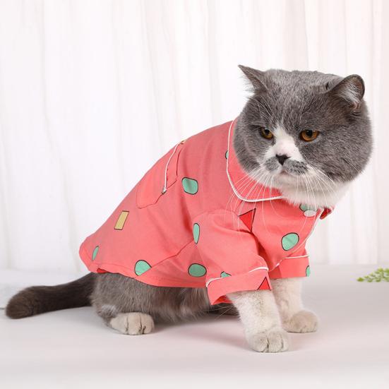 Pet Pajamas Comfortable Breathable Friendly To Skin Summer Pet Two-legged Dog Loungewear Pet Garment