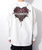 QT8 GARMENTS Oc Rawberry X Qt8 Heart Long Sleeve (Ivory)