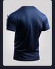 Men's Quick-Drying Tactical T-Shirt - Elastic, Breathable Ice Silk, Wear-resistant, Round Neck Short Sleeve for Summer Outdoor Sports and Fitness