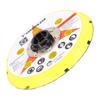 Backing Plate For Dual Action Polisher DA Polisher Backing Plate Back Holder 5 Inch 15Holes Polishing Pad Power Tool Accessories