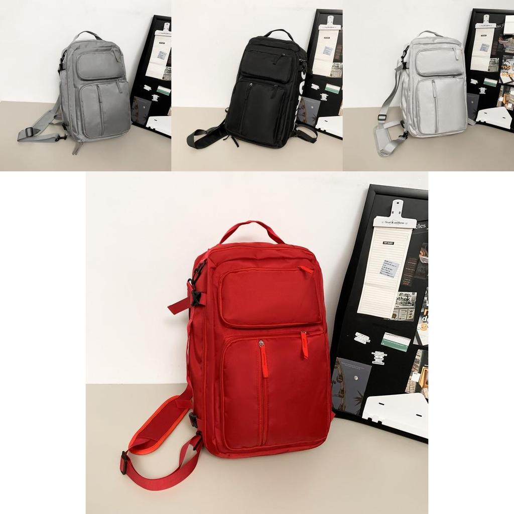Casual Travel Backpack With Adjustable Air Cushion Straps For Men And Women