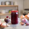 60x Glass Jars 315ml JAR FOR JAM, HONEY, PRESERVES + CAP Fi66