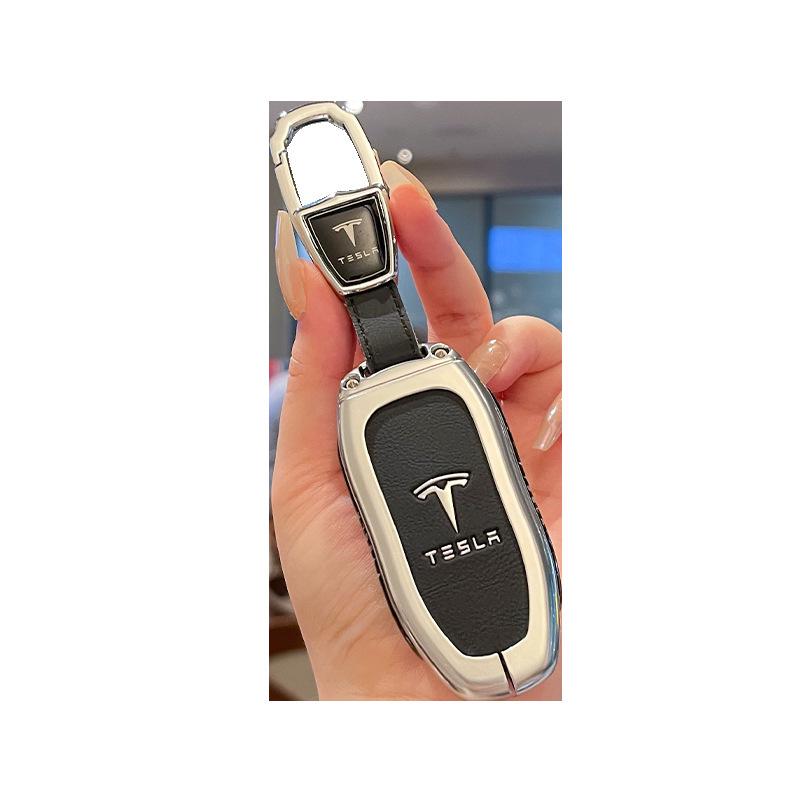 Tesla Model 3/Y/X Key Case Protective Shell with Full Coverage Buckle