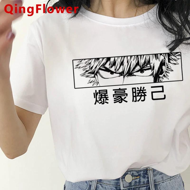 My Hero Academia Bakugou Boku No Hero Academia T-shirt Unisex  White T Shirt 2021 Graphic Tees Unisex Tshirt Kawaii