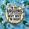 Funny Round Metal Wall Sign Home Decor Gift