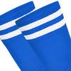 Floso Men's Striped Knee Length Football Socks (Pack of 3)