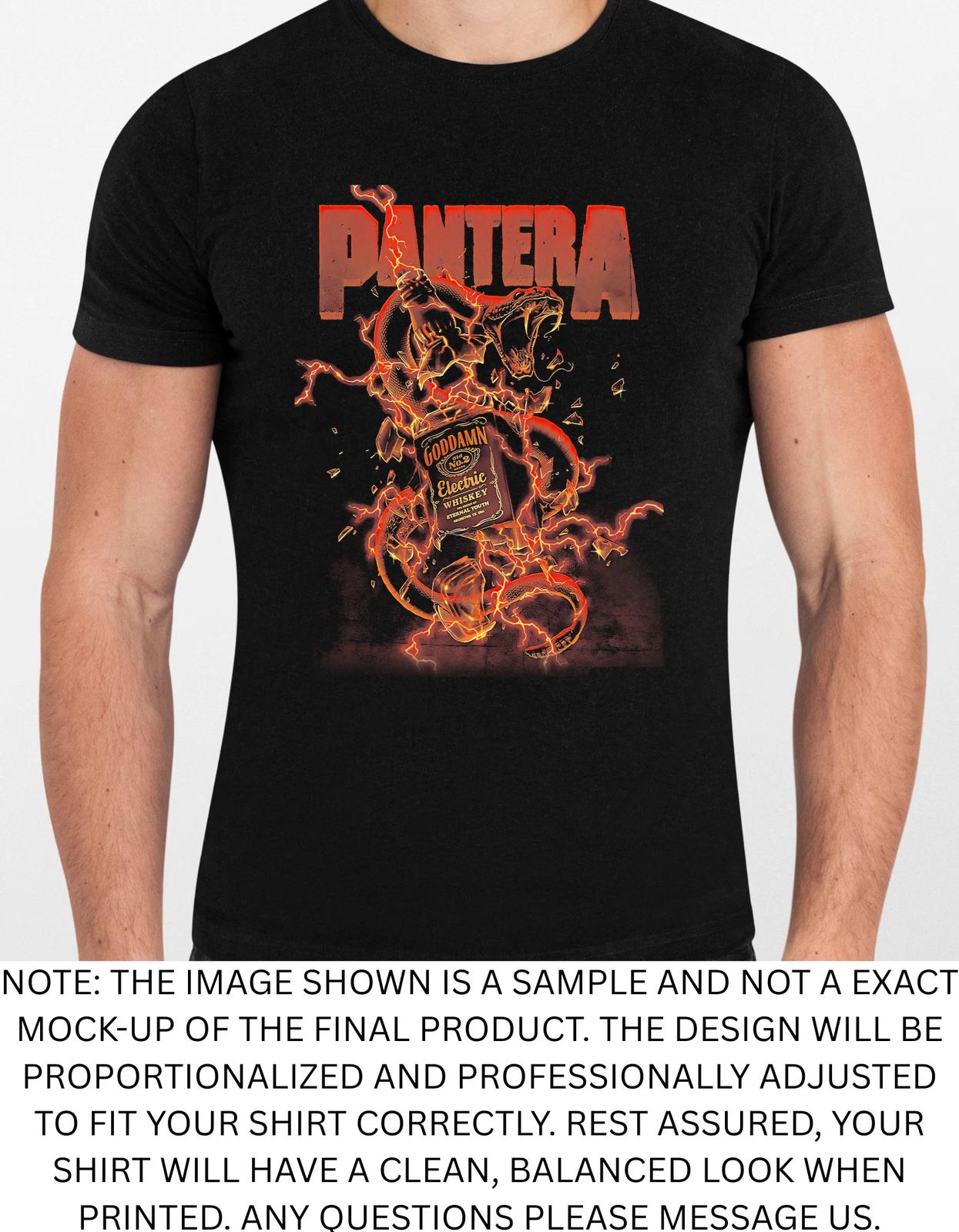 Men s and Women s T-shirts Pantera Graphic XXXL