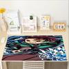 Demon Slayer Theme Mouse Pad, Non Slip Rubber Base, Multifunctional Office & Home Decor, Perfect for Workspace Personalization.
