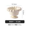 High Footed Ice Cream Cup Ceramic Mug Dessert Bowl Sugar Water Bowl Dessert Cup Pudding Cups Dish Breakfast Cup Water Cups