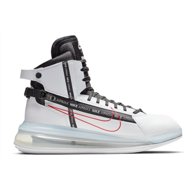 Nike Scarpe da ginnastica Air Max 720 Saturn Bianco Nero Rosso Scarpe casual AO2110-100