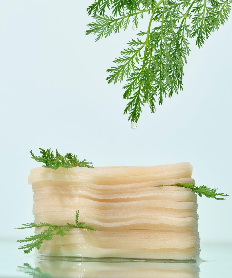 [2 Packs] Artemisia annua Soothing Ampoule Pads 50 Sheets (Total 100 Sheets)