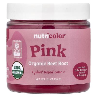 Nutricolor™, Barbabietola Biologica Rosa, 60g (2,1 once)
