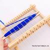 Handmade DIY Children's Science Experiment Knitting Wool Tool - Educational Wooden Toy.