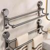 Removable Towel Rack Strong Suction Cups Suction Cup Towel Rack Wall-mounted Towel Rack  Home Use