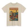 Birmingham UK T-Shirt: Retro Comic Style Brummie Pride Tee