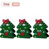 1-10PCS Felt Christmas Candy Bag Creative Holiday Gift Tote Handheld Apple Bag for Kids Party Favor Decoration for Children