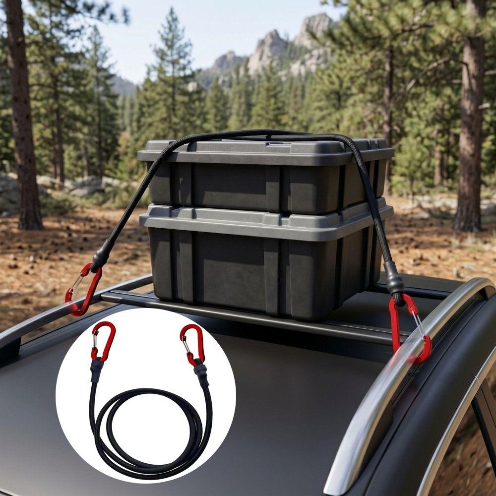 30/90/150CM Elastic Strap Stretch Bungee Cord Tie Strap String Luggage Tying Ropes Outdoor