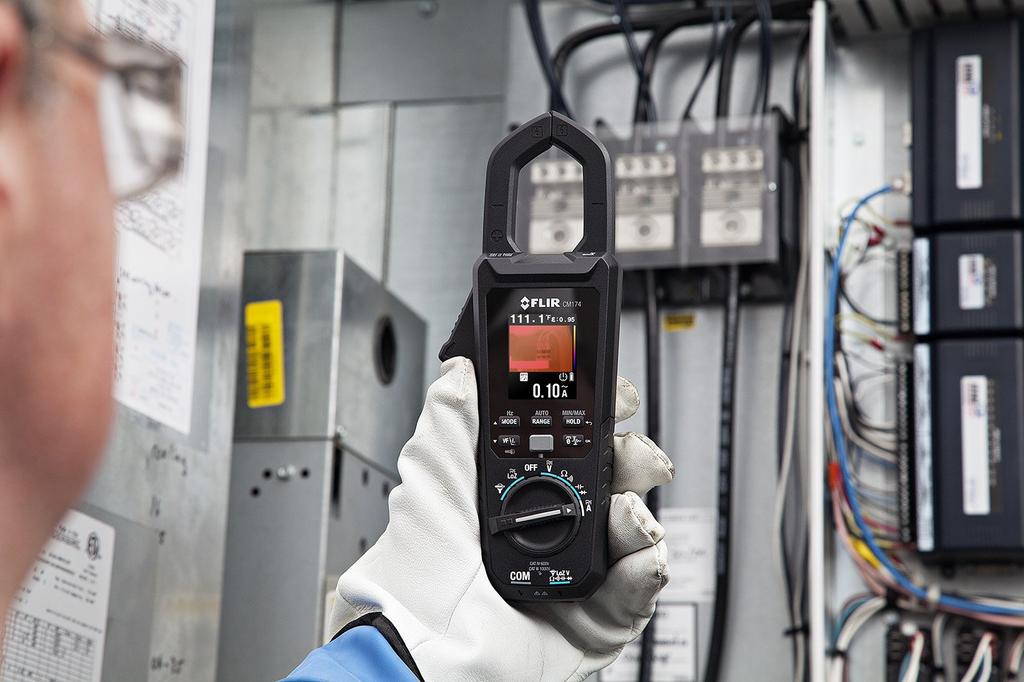 FLIR CM174 Clamp Meter with Thermal Image 600A True RMS Value AC/DC