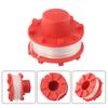 Mower Bump Spool Lawn Mower Spool Spare Parts Accessories Portable Practical 2 Lines Aluminum Cutter Head Garden Mower