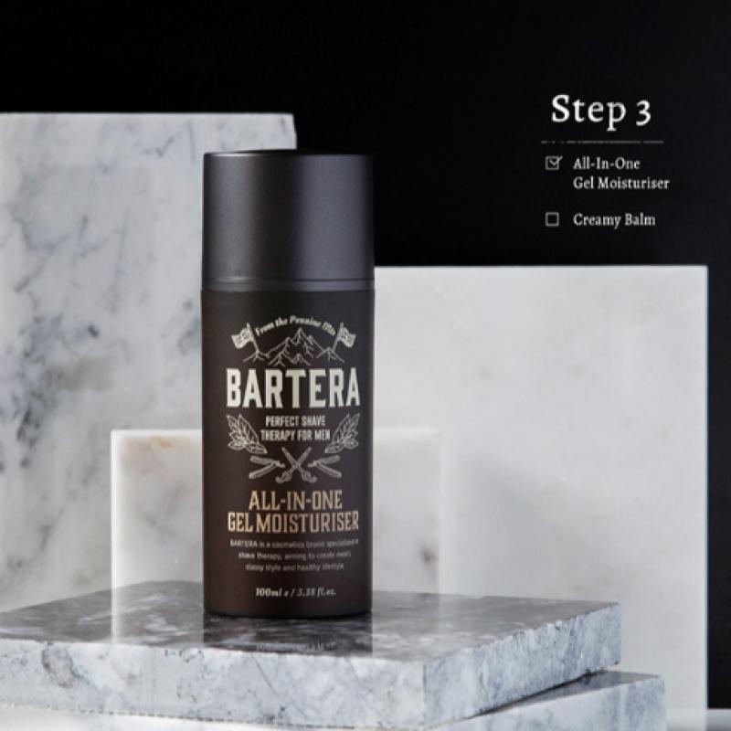 Barterra Multi Action Rasier-Schaumöl Design