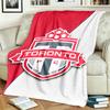Toronto FC Theme Blanket Suitable For Beds Sofas And Camping Perfect For Both Men And Women Comfortable Bedding All Year Round
