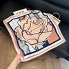 New artificial silk shell marine silk scarf 71cm square scarf professional scarf shawl scarf