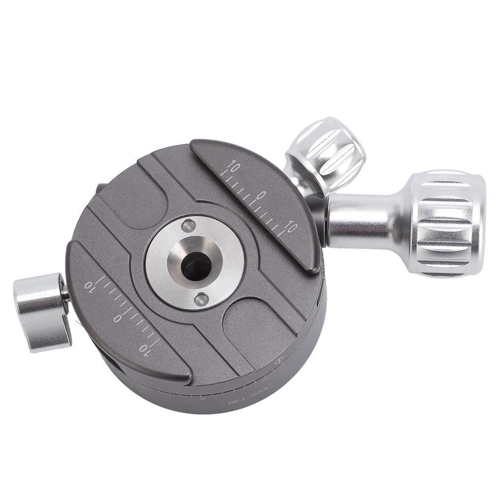 Panorama-Klemme mit Wasserwaage, Universal, Aluminiumlegierung, 360 Grad Drehung, Panorama-Aufnahmeklemme für Arca 3/8