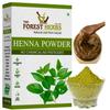 The Forest Herbs Natürliche Pflege aus der Natur Bio-Hennapulver für Haarfarbe und Wachstum, 200g - (Braun) Rötlich