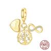 Copper Golden Eternal Family Tree Of Life Pendants Charms Fits Genuine Charms Bracelet Women DoItYourself Jewellery Gifts